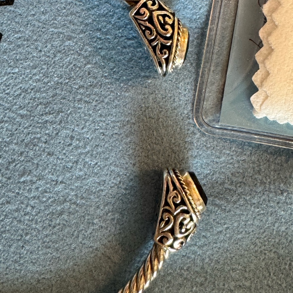 Samuel B. Silver Rope Texture Bracelet - Picture 9 of 13